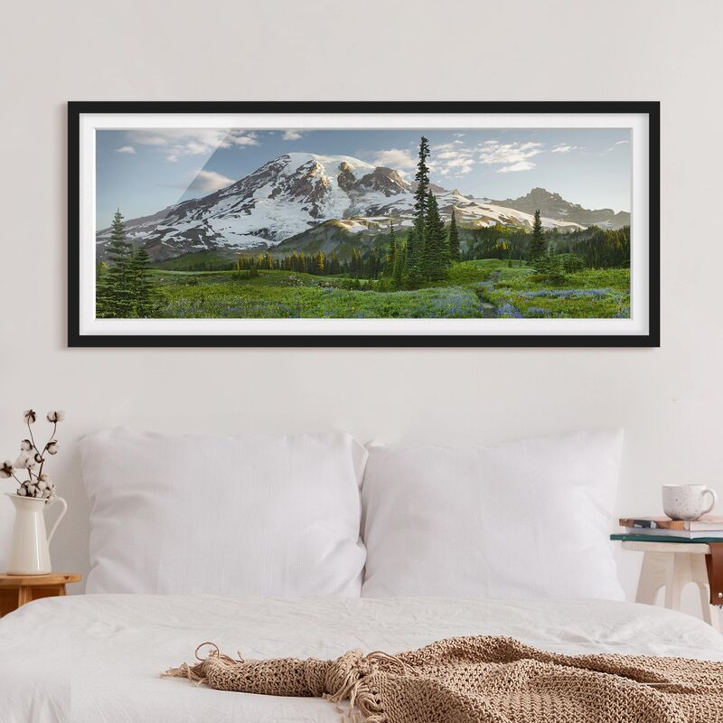 Póster enmarcado - Mountain View Percorso Prato Dimensión LxA: 40cm x 100cm, Marco: Negro
Póster enmarcado - Mountain View Percorso Prato Dimensión LxA: 40cm x 100cm, Marco: Negro