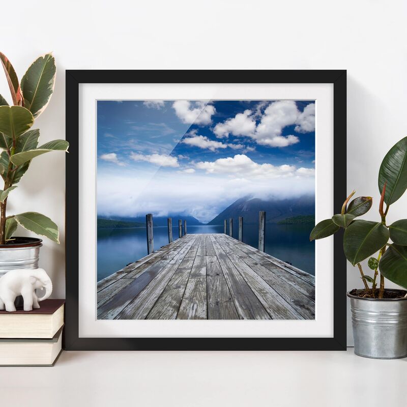 Póster enmarcado - Nelson Lakes National Park Dimensión LxA: 70cm x 70cm, Marco: Negro
Póster enmarcado - Nelson Lakes National Park Dimensión LxA: 70cm x 70cm, Marco: Negro