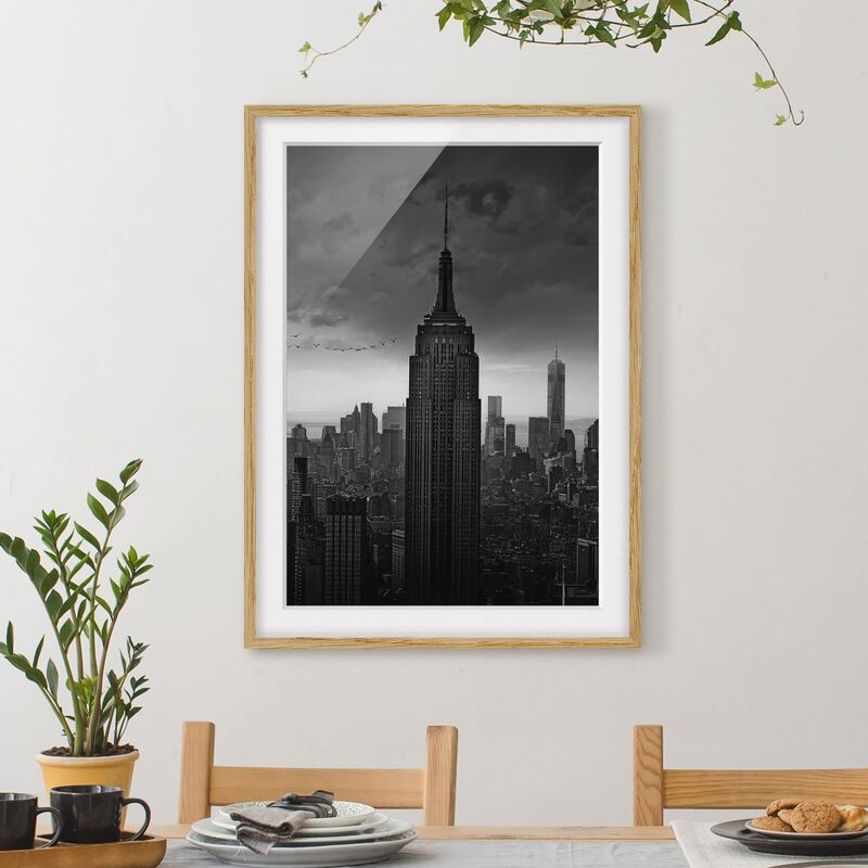 Póster enmarcado - New York Rockefeller View Dimensión LxA: 70cm x 50cm, Marco: Roble
Póster enmarcado - New York Rockefeller View Dimensión LxA: 70cm x 50cm, Marco: Roble