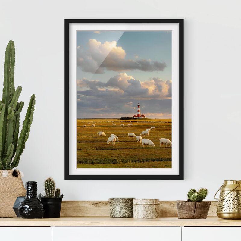 Póster enmarcado - North Sea Lighthouse With Sheep Herd Dimensión LxA: 24cm x 18cm, Marco: Negro
Póster enmarcado - North Sea Lighthouse With Sheep Herd Dimensión LxA: 24cm x 18cm, Marco: Negro