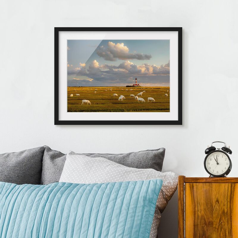 Póster enmarcado - North Sea Lighthouse With Sheep Herd Dimensión LxA: 30cm x 40cm, Marco: Negro
Póster enmarcado - North Sea Lighthouse With Sheep Herd Dimensión LxA: 30cm x 40cm, Marco: Negro