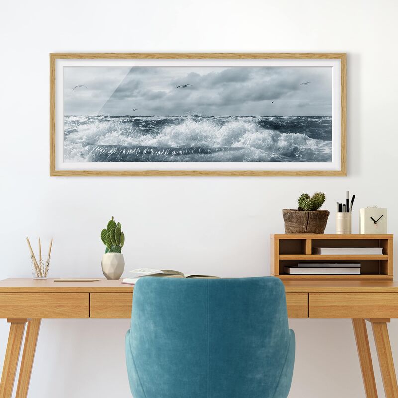 Póster enmarcado - No.Yk6 Living Mare Del Nord Dimensión LxA: 20cm x 50cm, Marco: Roble
Póster enmarcado - No.Yk6 Living Mare Del Nord Dimensión LxA: 20cm x 50cm, Marco: Roble