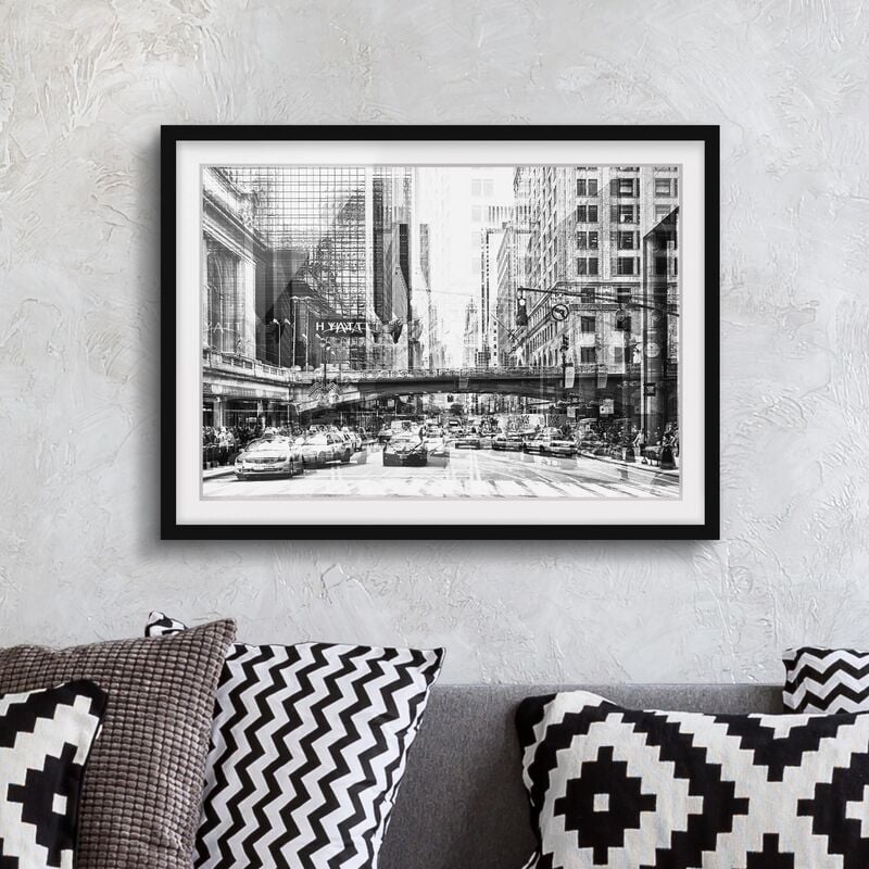 Póster enmarcado - NYC Urban Black And White Dimensión LxA: 70cm x 100cm, Marco: Negro
Póster enmarcado - NYC Urban Black And White Dimensión LxA: 70cm x 100cm, Marco: Negro