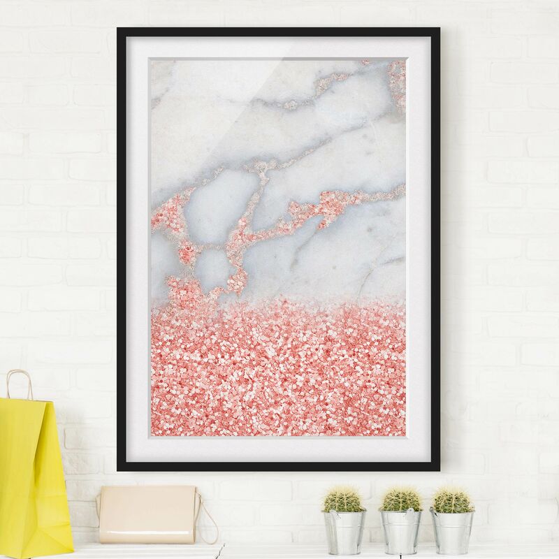 Póster enmarcado - Ottica marmo con Rosa Confetti Dimensión LxA: 24cm x 18cm, Marco: Negro
Póster enmarcado - Ottica marmo con Rosa Confetti Dimensión LxA: 24cm x 18cm, Marco: Negro