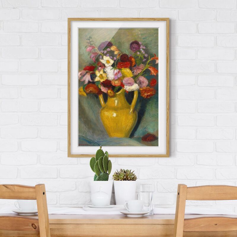 Póster enmarcado - Otto Modersohn - Colorful Bouquet In Yellow Clay Jug Dimensión LxA: 100cm x 70cm, Marco: Roble
Póster enmarcado - Otto Modersohn - Colorful Bouquet In Yellow Clay Jug Dimensión LxA: 100cm x 70cm, Marco: Roble