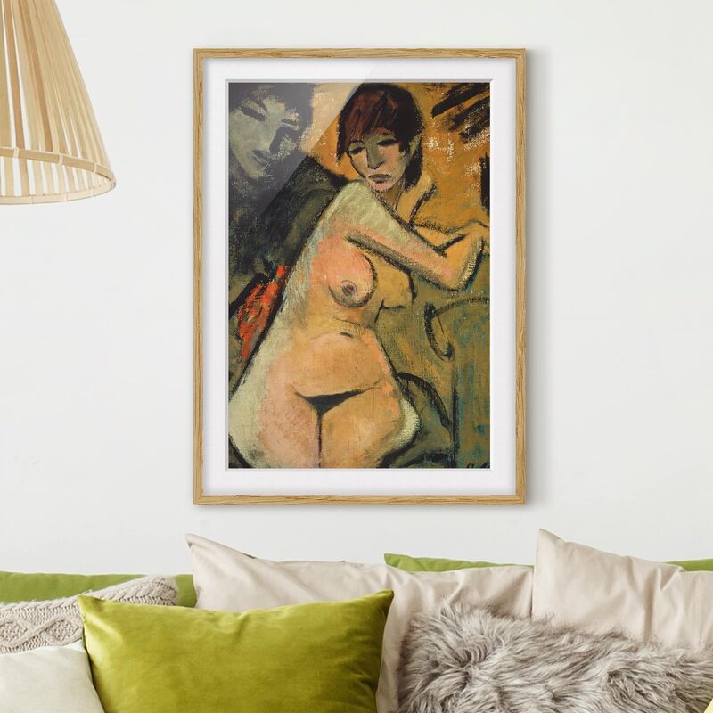 Póster enmarcado - Otto Mueller - Lovers Dimensión LxA: 100cm x 70cm, Marco: Roble
Póster enmarcado - Otto Mueller - Lovers Dimensión LxA: 100cm x 70cm, Marco: Roble