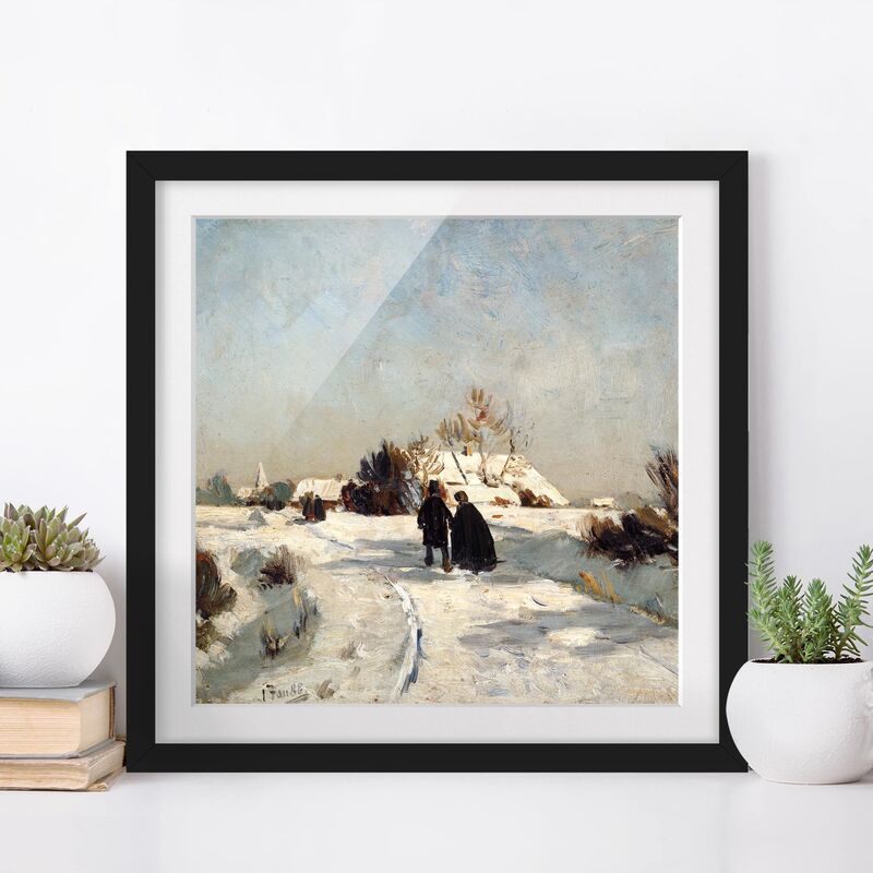 Póster enmarcado - Otto Modersohn - New Year'S Day Dimensión LxA: 70cm x 70cm, Marco: Negro
Póster enmarcado - Otto Modersohn - New Year'S Day Dimensión LxA: 70cm x 70cm, Marco: Negro