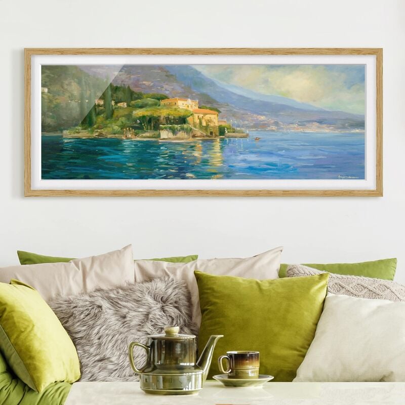 Póster enmarcado - Paesaggio Italiano - Mare Dimensión LxA: 20cm x 50cm, Marco: Roble
Póster enmarcado - Paesaggio Italiano - Mare Dimensión LxA: 20cm x 50cm, Marco: Roble