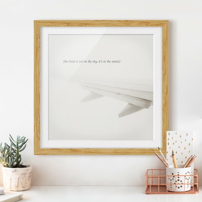 Póster enmarcado - Paesaggi lirici - Cielo Dimensión LxA: 30cm x 30cm, Marco: Roble
Póster enmarcado - Paesaggi lirici - Cielo Dimensión LxA: 30cm x 30cm, Marco: Roble