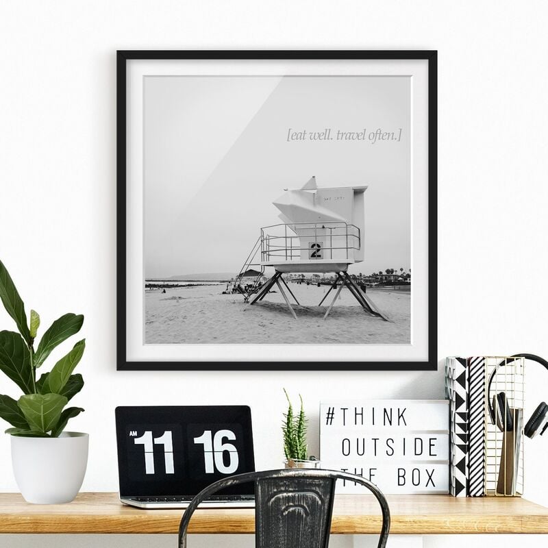 Póster enmarcado - Paesaggi lirici - Viaggio Dimensión LxA: 70cm x 70cm, Marco: Negro
Póster enmarcado - Paesaggi lirici - Viaggio Dimensión LxA: 70cm x 70cm, Marco: Negro