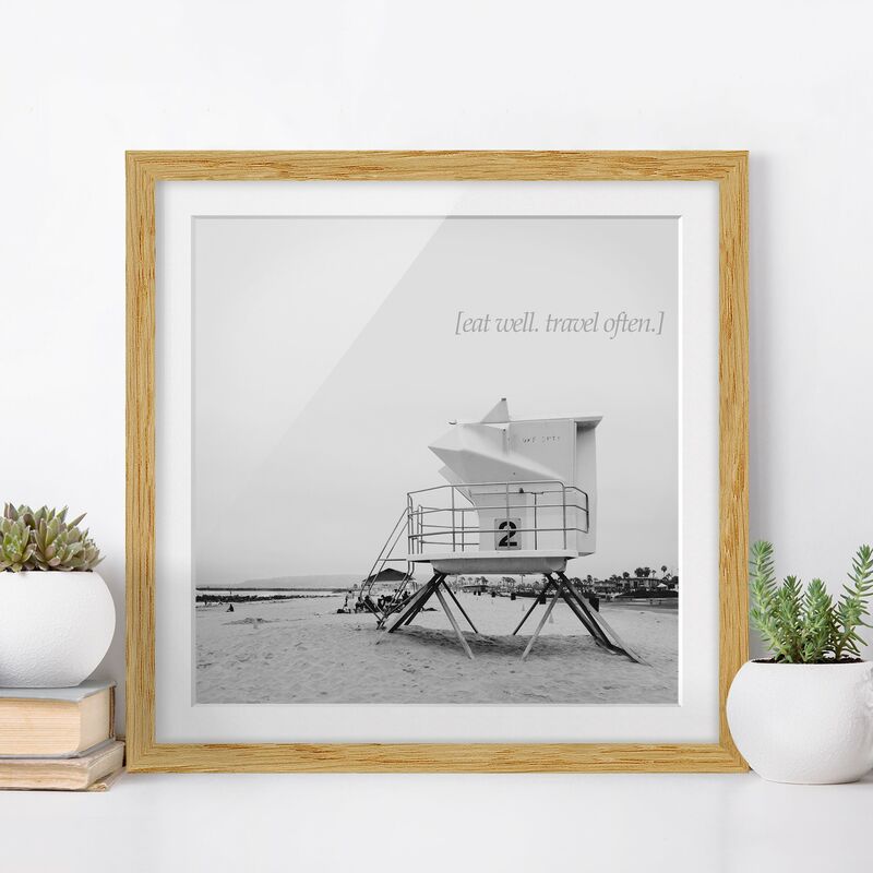Póster enmarcado - Paesaggi lirici - Viaggio Dimensión LxA: 50cm x 50cm, Marco: Roble
Póster enmarcado - Paesaggi lirici - Viaggio Dimensión LxA: 50cm x 50cm, Marco: Roble