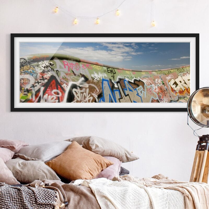 Póster enmarcado - Paradiso Per I Pattinatori Dimensión LxA: 30cm x 75cm, Marco: Negro
Póster enmarcado - Paradiso Per I Pattinatori Dimensión LxA: 30cm x 75cm, Marco: Negro