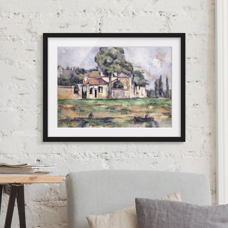 Póster enmarcado - Paul Cézanne - Banks Of The Marne Dimensión LxA: 30cm x 40cm, Marco: Negro
Póster enmarcado - Paul Cézanne - Banks Of The Marne Dimensión LxA: 30cm x 40cm, Marco: Negro