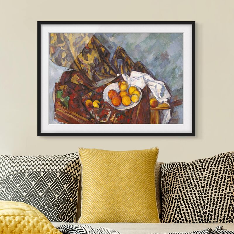Póster enmarcado - Paul Cézanne - Still Life Fruit Dimensión LxA: 18cm x 24cm, Marco: Negro
Póster enmarcado - Paul Cézanne - Still Life Fruit Dimensión LxA: 18cm x 24cm, Marco: Negro
