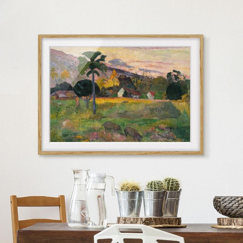 Póster enmarcado - Paul Gauguin - Come Here Dimensión LxA: 18cm x 24cm, Marco: Roble
Póster enmarcado - Paul Gauguin - Come Here Dimensión LxA: 18cm x 24cm, Marco: Roble