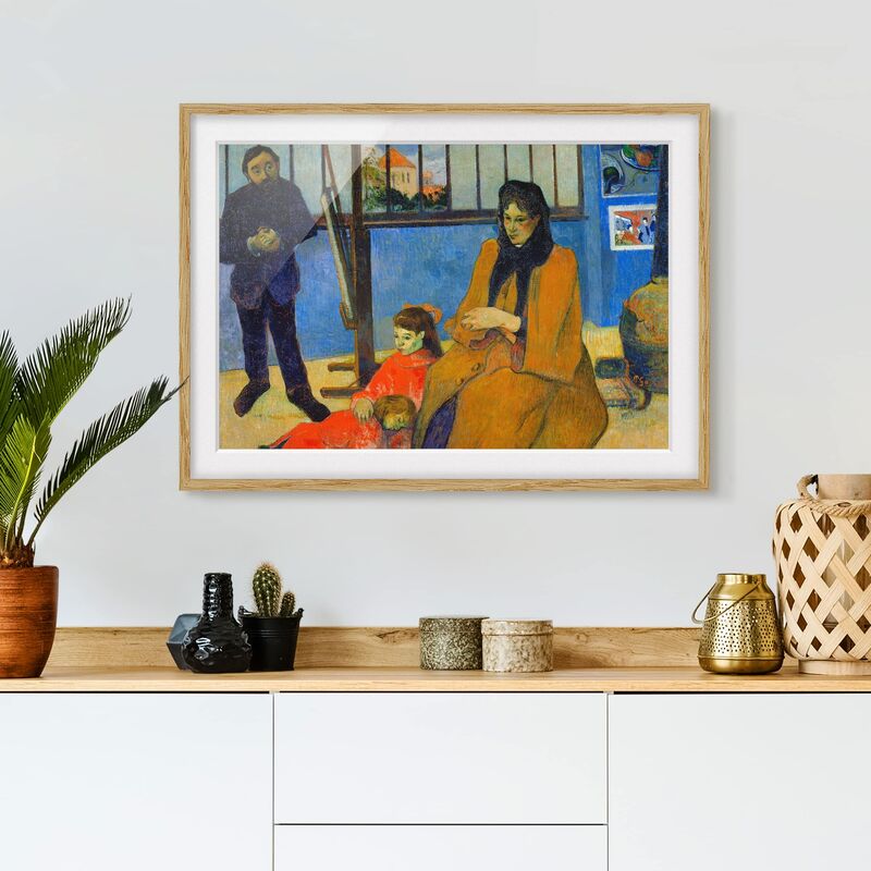 Póster enmarcado - Paul Gauguin - Family Schuffenecker Dimensión LxA: 18cm x 24cm, Marco: Roble
Póster enmarcado - Paul Gauguin - Family Schuffenecker Dimensión LxA: 18cm x 24cm, Marco: Roble