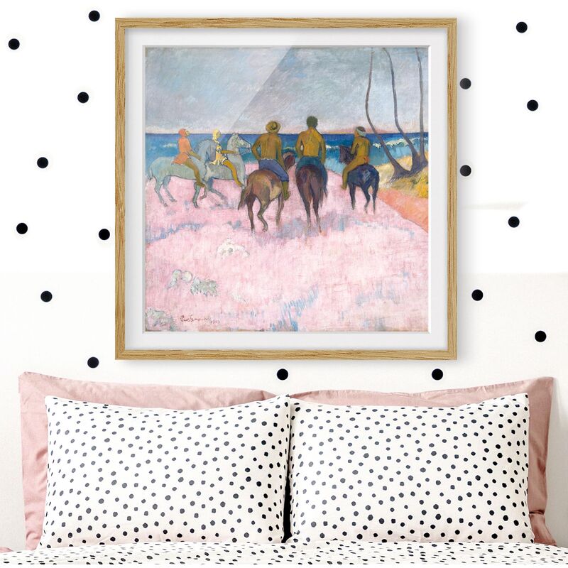Póster enmarcado - Paul Gauguin - Rider At The Beach Dimensión LxA: 50cm x 50cm, Marco: Roble
Póster enmarcado - Paul Gauguin - Rider At The Beach Dimensión LxA: 50cm x 50cm, Marco: Roble