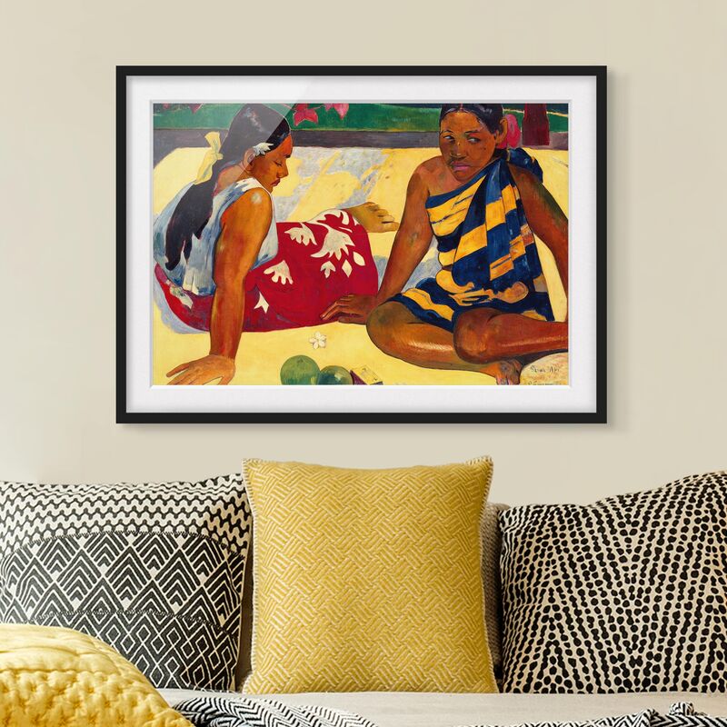 Póster enmarcado - Paul Gauguin - Women Of Tahiti Dimensión LxA: 30cm x 40cm, Marco: Negro
Póster enmarcado - Paul Gauguin - Women Of Tahiti Dimensión LxA: 30cm x 40cm, Marco: Negro