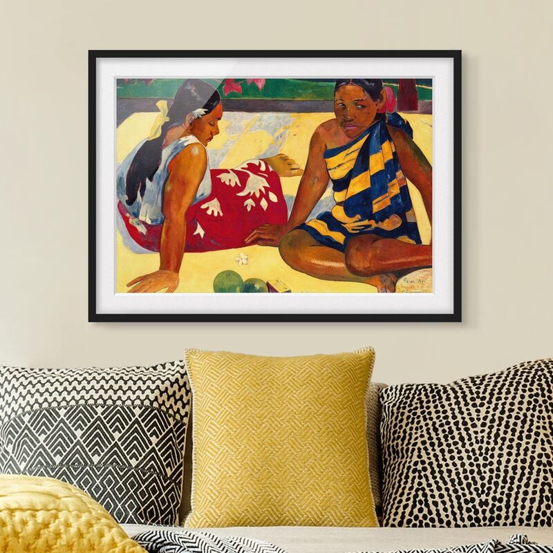 Póster enmarcado - Paul Gauguin - Women Of Tahiti Dimensión LxA: 18cm x 24cm, Marco: Negro
Póster enmarcado - Paul Gauguin - Women Of Tahiti Dimensión LxA: 18cm x 24cm, Marco: Negro