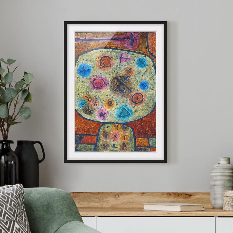 Póster enmarcado - Paul Klee - Flowers In Stone Dimensión LxA: 55cm x 40cm, Marco: Negro
Póster enmarcado - Paul Klee - Flowers In Stone Dimensión LxA: 55cm x 40cm, Marco: Negro