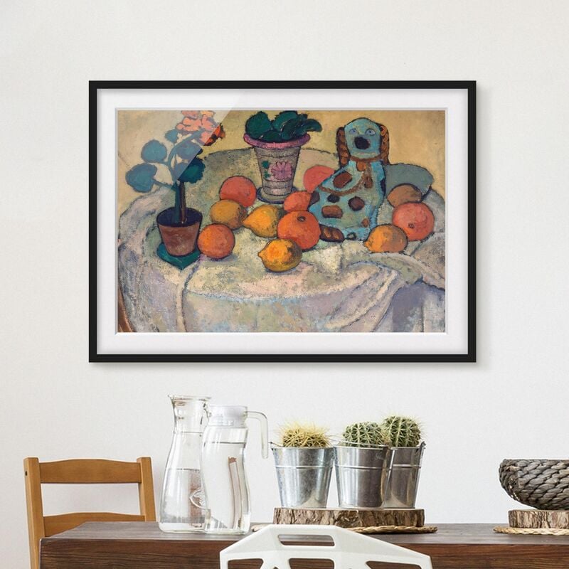 Póster enmarcado - Paula Modersohn-Becker - Still Life With Oranges Dimensión LxA: 18cm x 24cm, Marco: Negro
Póster enmarcado - Paula Modersohn-Becker - Still Life With Oranges Dimensión LxA: 18cm x 24cm, Marco: Negro