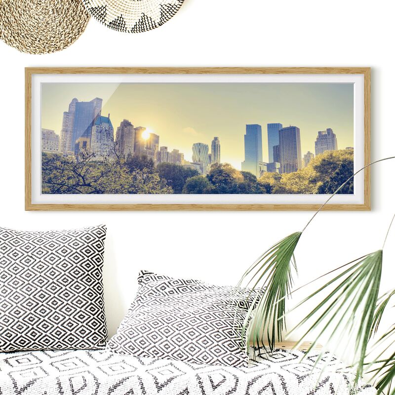 Póster enmarcado - Peaceful Central Park Dimensión LxA: 30cm x 75cm, Marco: Roble
Póster enmarcado - Peaceful Central Park Dimensión LxA: 30cm x 75cm, Marco: Roble