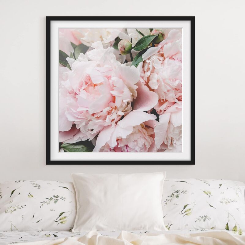 Póster enmarcado - Peonie rosa chiaro Dimensión LxA: 70cm x 70cm, Marco: Negro
Póster enmarcado - Peonie rosa chiaro Dimensión LxA: 70cm x 70cm, Marco: Negro