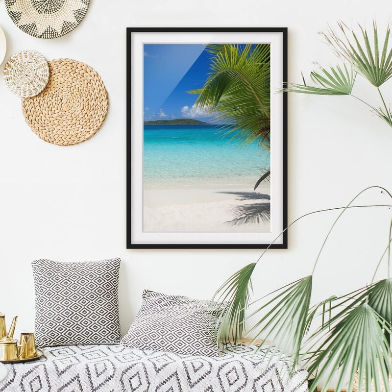 Póster enmarcado - Perfect Maledives Dimensión LxA: 70cm x 50cm, Marco: Negro 
Póster enmarcado - Perfect Maledives Dimensión LxA: 70cm x 50cm, Marco: Negro