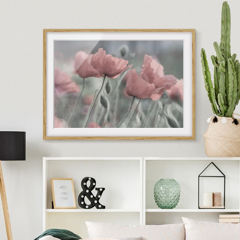 Póster enmarcado - Picturesque Poppies Dimensión LxA: 18cm x 24cm, Marco: Roble
Póster enmarcado - Picturesque Poppies Dimensión LxA: 18cm x 24cm, Marco: Roble