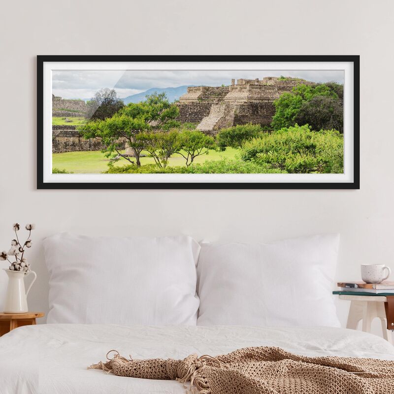 Póster enmarcado - Piramide Di Monte Alban Dimensión LxA: 30cm x 75cm, Marco: Negro
Póster enmarcado - Piramide Di Monte Alban Dimensión LxA: 30cm x 75cm, Marco: Negro