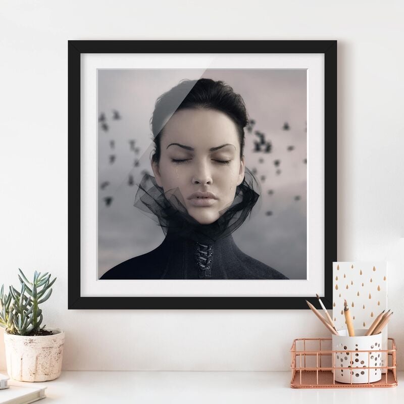 Póster enmarcado - Portrait Of A Weeping Woman Dimensión LxA: 30cm x 30cm, Marco: Negro
Póster enmarcado - Portrait Of A Weeping Woman Dimensión LxA: 30cm x 30cm, Marco: Negro