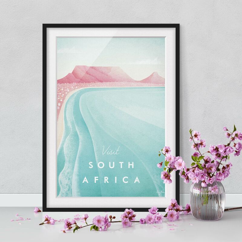 Póster enmarcado - Poster Travel - Sud Africa Dimensión LxA: 100cm x 70cm, Marco: Negro
Póster enmarcado - Poster Travel - Sud Africa Dimensión LxA: 100cm x 70cm, Marco: Negro