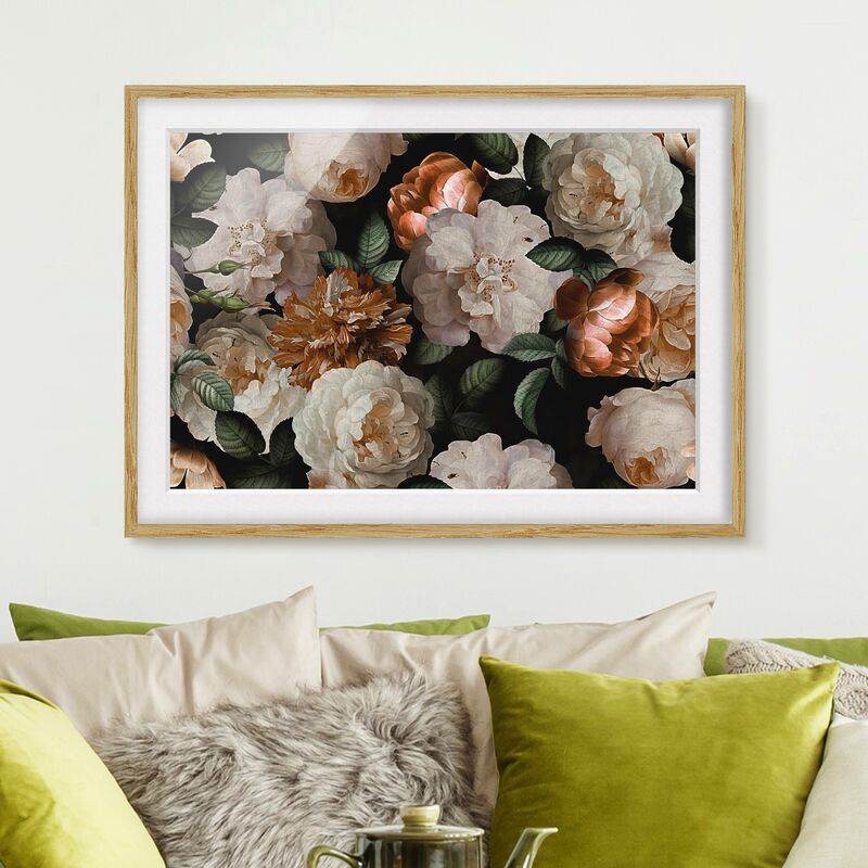 Póster enmarcado - Red Rose con rose bianche Dimensión LxA: 40cm x 55cm, Marco: Roble
Póster enmarcado - Red Rose con rose bianche Dimensión LxA: 40cm x 55cm, Marco: Roble