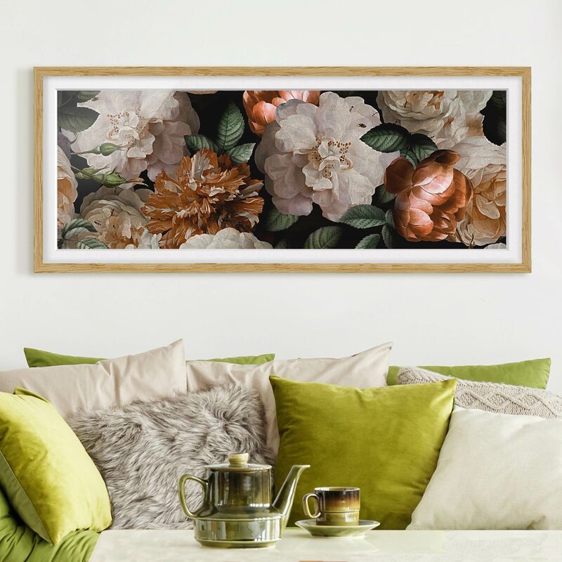 Póster enmarcado - Red Rose con rose bianche Dimensión LxA: 50cm x 130cm, Marco: Roble
Póster enmarcado - Red Rose con rose bianche Dimensión LxA: 50cm x 130cm, Marco: Roble