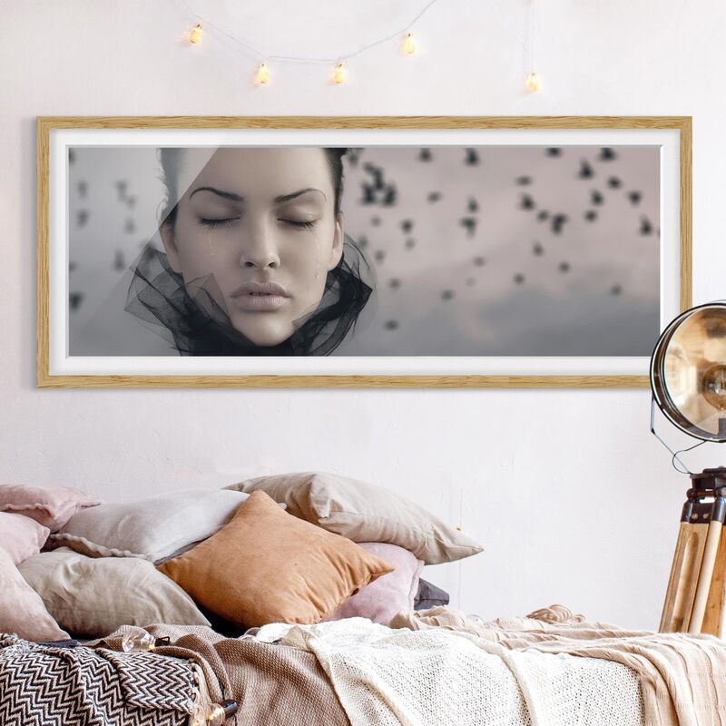 Póster enmarcado - Ritratto Di Una Donna Piangente Dimensión LxA: 40cm x 100cm, Marco: Roble
Póster enmarcado - Ritratto Di Una Donna Piangente Dimensión LxA: 40cm x 100cm, Marco: Roble