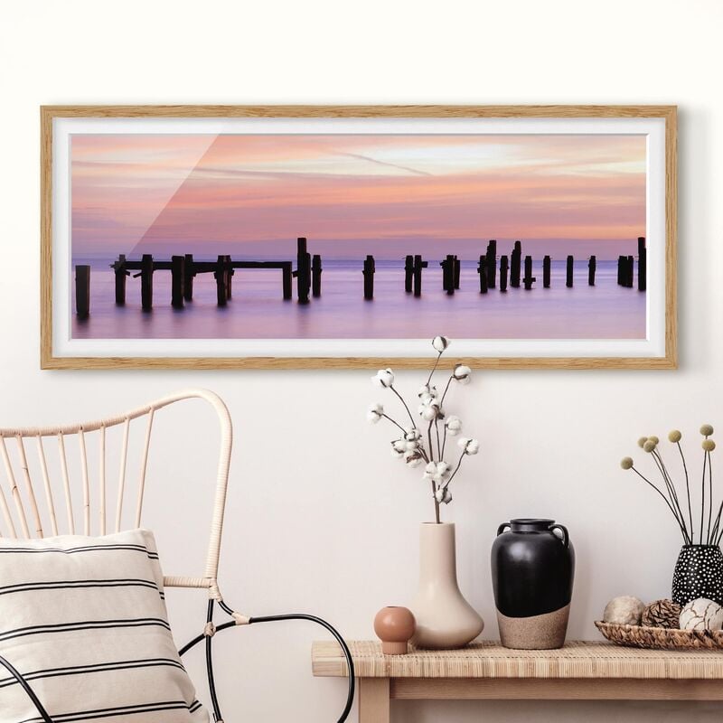 Póster enmarcado - Romanticismo Del Mare Dimensión LxA: 40cm x 100cm, Marco: Roble
Póster enmarcado - Romanticismo Del Mare Dimensión LxA: 40cm x 100cm, Marco: Roble