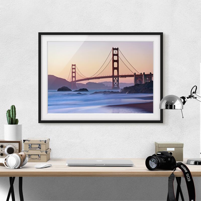 Póster enmarcado - San Francisco Romance Dimensión LxA: 18cm x 24cm, Marco: Negro
Póster enmarcado - San Francisco Romance Dimensión LxA: 18cm x 24cm, Marco: Negro
