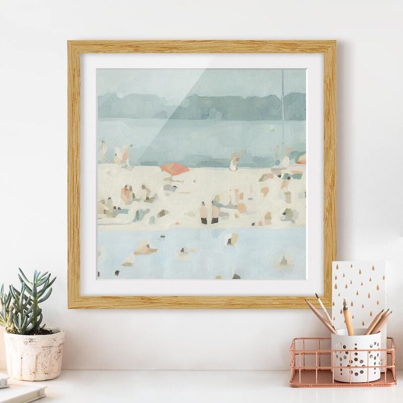 Póster enmarcado - Sandbank In The Sea II Dimensión LxA: 20cm x 20cm, Marco: Roble
Póster enmarcado - Sandbank In The Sea II Dimensión LxA: 20cm x 20cm, Marco: Roble