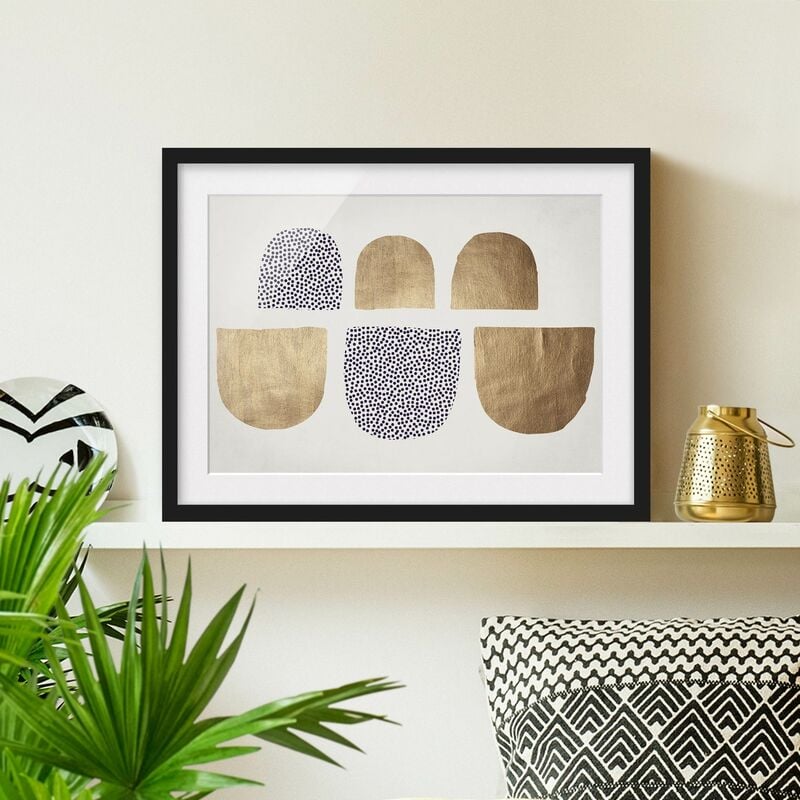 Póster enmarcado - Semicerchio geometrico III Dimensión LxA: 50cm x 70cm, Marco: Negro
Póster enmarcado - Semicerchio geometrico III Dimensión LxA: 50cm x 70cm, Marco: Negro