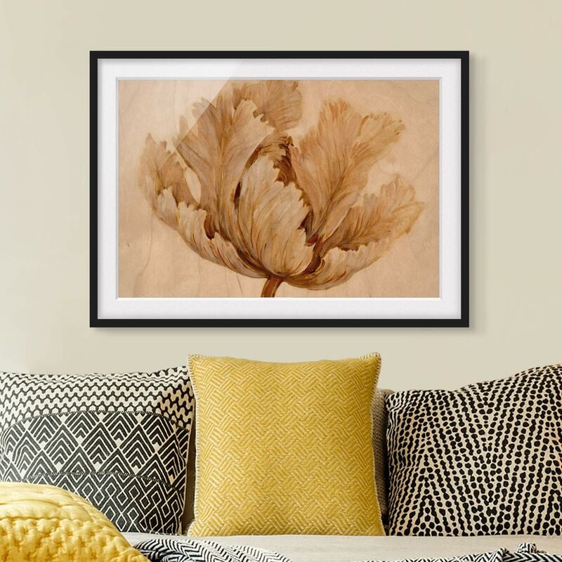 Póster enmarcado - Seppia Tulipano su legno Dimensión LxA: 70cm x 100cm, Marco: Negro
Póster enmarcado - Seppia Tulipano su legno Dimensión LxA: 70cm x 100cm, Marco: Negro
