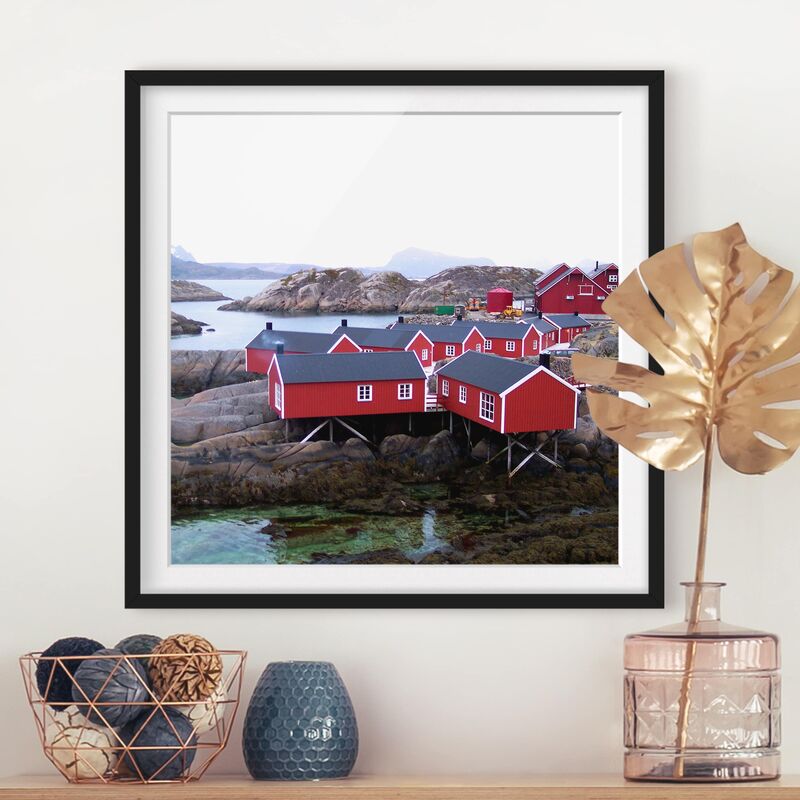Póster enmarcado - Settlement In The Fjord Dimensión LxA: 30cm x 30cm, Marco: Negro
Póster enmarcado - Settlement In The Fjord Dimensión LxA: 30cm x 30cm, Marco: Negro