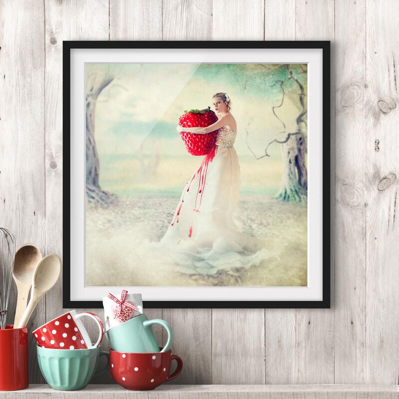Póster enmarcado - Strawberry Princess Dimensión LxA: 20cm x 20cm, Marco: Negro
Póster enmarcado - Strawberry Princess Dimensión LxA: 20cm x 20cm, Marco: Negro