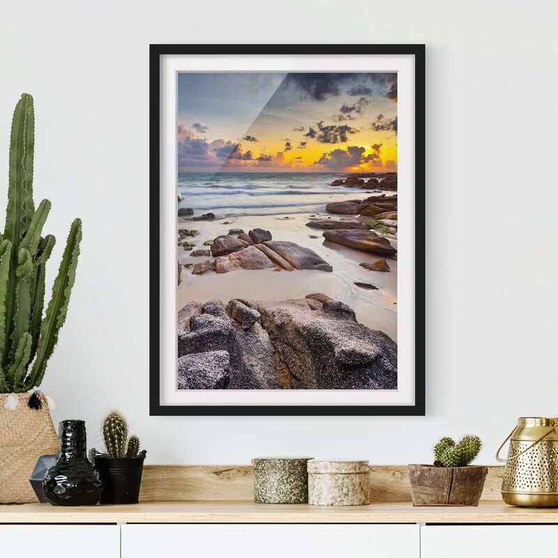 Póster enmarcado - Sunrise Beach In Thailand Dimensión LxA: 40cm x 30cm, Marco: Negro
Póster enmarcado - Sunrise Beach In Thailand Dimensión LxA: 40cm x 30cm, Marco: Negro