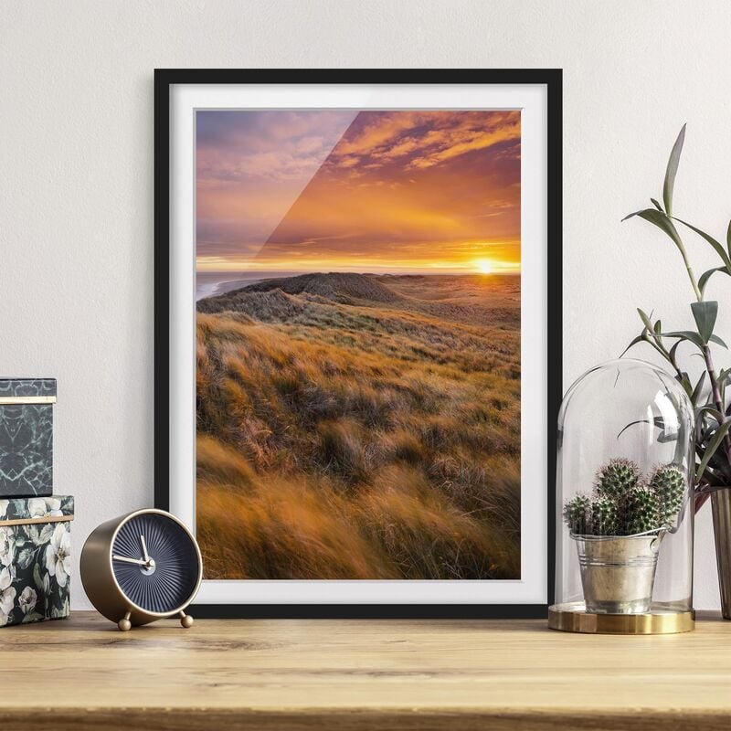 Póster enmarcado - Sunrise On The Beach On Sylt Dimensión LxA: 100cm x 70cm, Marco: Negro
Póster enmarcado - Sunrise On The Beach On Sylt Dimensión LxA: 100cm x 70cm, Marco: Negro