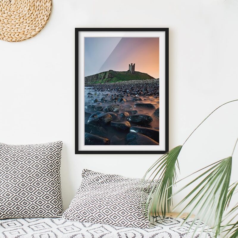 Póster enmarcado - Sunrise With Fog At Dunstanburgh Castle Dimensión LxA: 24cm x 18cm, Marco: Negro
Póster enmarcado - Sunrise With Fog At Dunstanburgh Castle Dimensión LxA: 24cm x 18cm, Marco: Negro