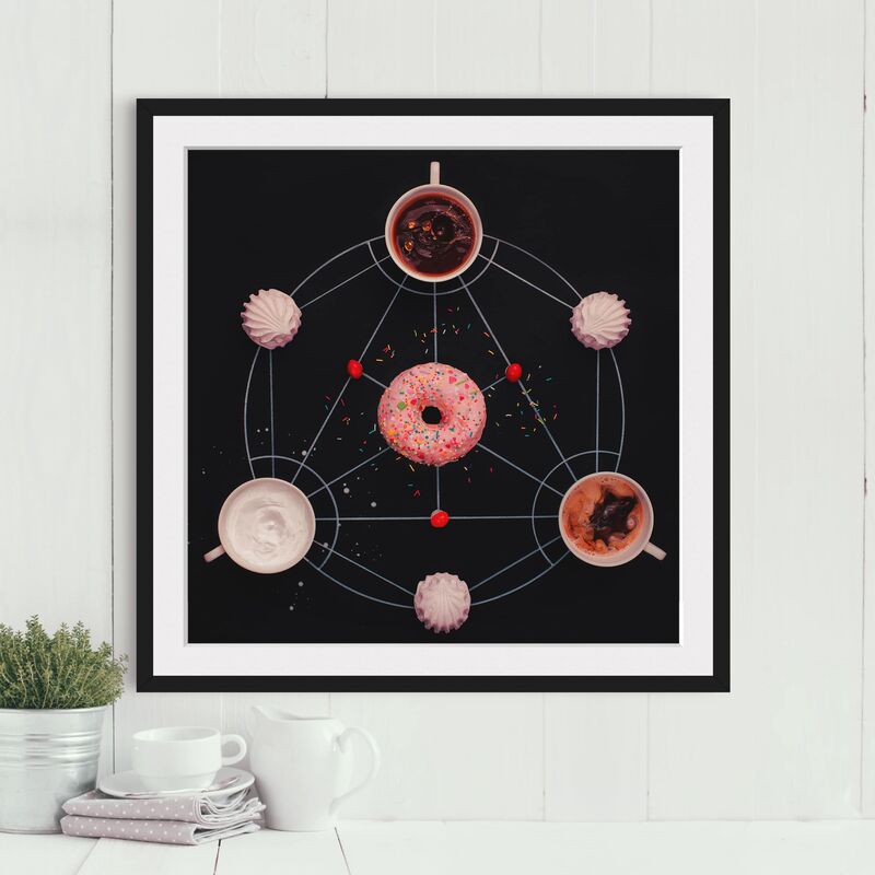 Póster enmarcado - Sweet Alchemy Of Cooking Dimensión LxA: 70cm x 70cm, Marco: Negro
Póster enmarcado - Sweet Alchemy Of Cooking Dimensión LxA: 70cm x 70cm, Marco: Negro