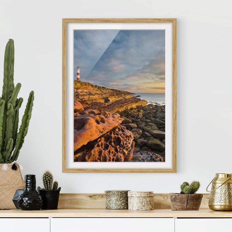 Póster enmarcado - Tarbat Ness Sea & Lighthouse At Sunset Dimensión LxA: 70cm x 50cm, Marco: Roble
Póster enmarcado - Tarbat Ness Sea & Lighthouse At Sunset Dimensión LxA: 70cm x 50cm, Marco: Roble