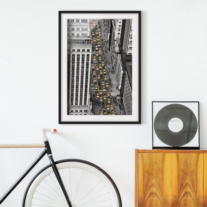 Póster enmarcado - Taxi Traffic In Manhattan Dimensión LxA: 100cm x 70cm, Marco: Negro
Póster enmarcado - Taxi Traffic In Manhattan Dimensión LxA: 100cm x 70cm, Marco: Negro