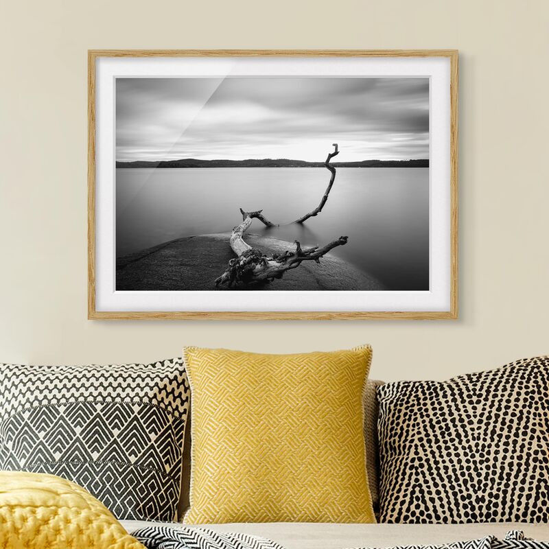 Póster enmarcado - Tramonto In Bianco e nero Dal Lago Dimensión LxA: 30cm x 40cm, Marco: Roble
Póster enmarcado - Tramonto In Bianco e nero Dal Lago Dimensión LxA: 30cm x 40cm, Marco: Roble