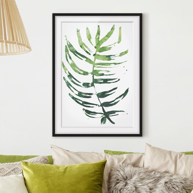 Póster enmarcado - Tropical Foglie Di Colore Dell'Acqua Che Io Dimensión LxA: 70cm x 50cm, Marco: Negro
Póster enmarcado - Tropical Foglie Di Colore Dell'Acqua Che Io Dimensión LxA: 70cm x 50cm, Marco: Negro